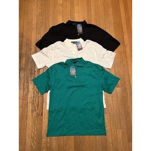 BRAND NEW Devon & Jones Men’s Country Club GOLF Polo Shirt LOT L/XL